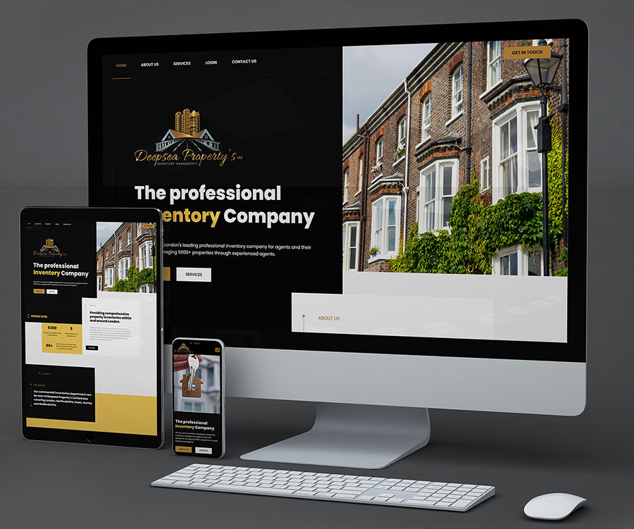 Deep Sea Property's LTD website design