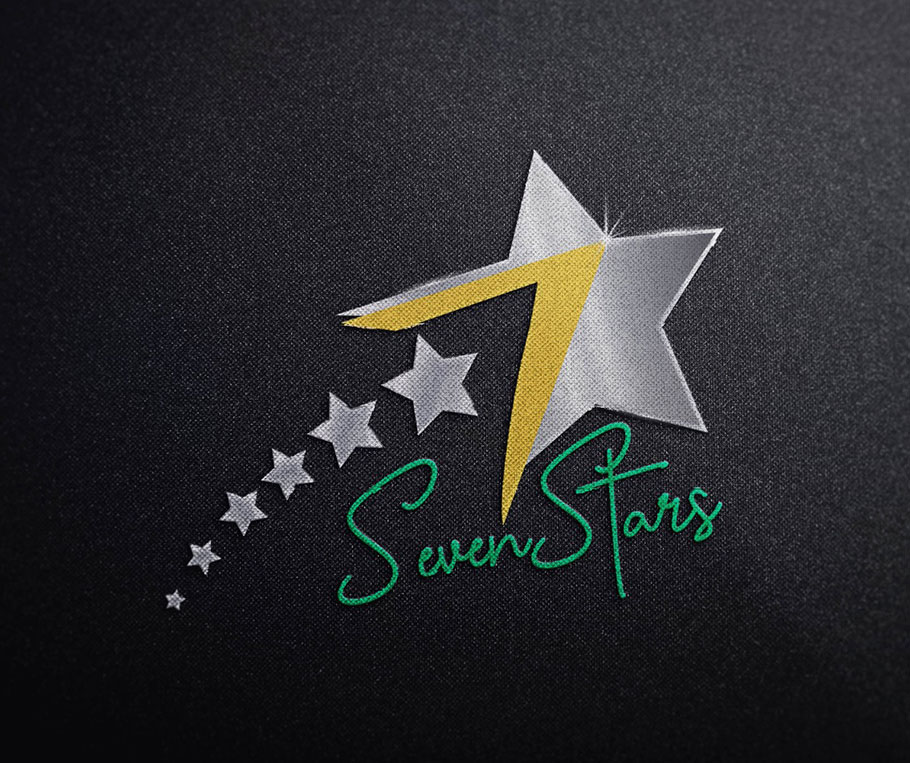 Seven Stars Jeera drink logo design