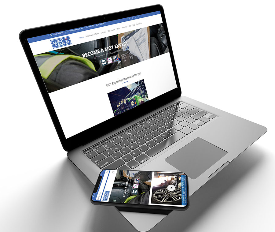 MOT Expert website design